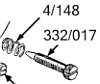 Amal, air screw adjuster and spring, monobloc