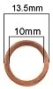 (image for) Gasket ring, crush washer, 10x13.5, BMW