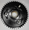 (image for) Brake drum + sprocket, fullwidth hub, Norton (Made in UK)