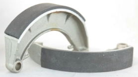 (image for) Brake shoes, 8in with linings, Norton SLS