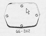 (image for) Valve spring cover, BSA M20
