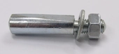 (image for) Kickstart lever cotter pin and nut, BSA std, UK