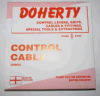 Cable, throttle, Amal Doherty, 36-3/4 inline, plain