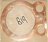 Gasket, cylinder head, copper, Enfield, 350