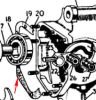 Gasket, gearbox inner cover, Norton laydown AU