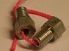 (image for) Girder fork speedo bracket mounts, Norton (pair)