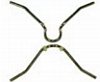Headlight rim, wire securing clip, Stanley type (ea)