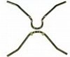 (image for) Headlight rim, wire securing clip, Stanley type (ea)