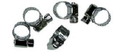(image for) Fuel pipe hose clip, 12mm dia, screw (ea)