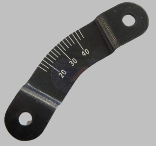 (image for) Plate, ignition indicator, Norton Commando