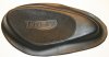 Knee pad rubbers, Triumph, for mounting plate