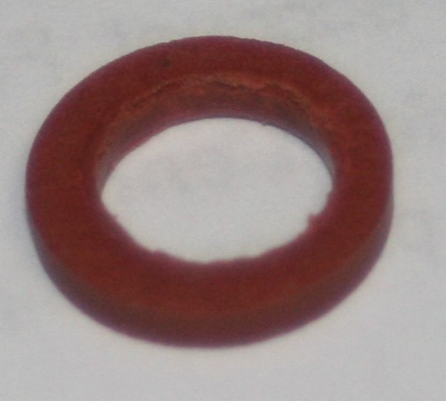 Washer, fibre, 5/16 in ID, 1/2 inch OD, 1/16 in thick