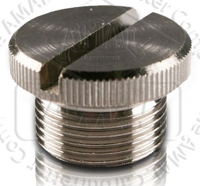 (image for) Amal, drain plug, float chamber, concentric Mk1