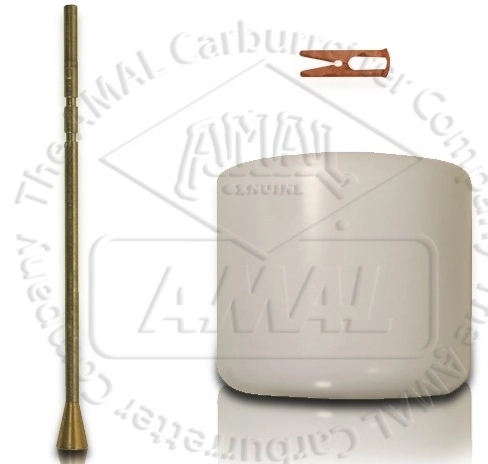 (image for) Amal, float kit, float, float needle and clip, pre-monobloc