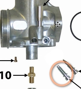 Modal Additional Images for Amal, throttle adjustment (stop) screw, concentric
