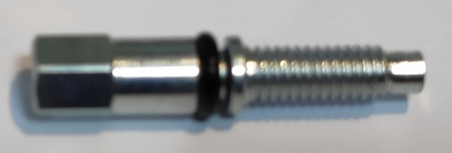 (image for) Amal, throttle adjustment (stop) screw, extended, concentric Mk1 Mk2