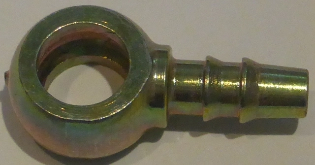 (image for) Rocker oil feed banjo, Norton twins, 3/16 in tube