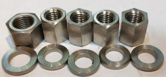 (image for) Nuts, barrel base to crankcase, Norton 750 twins to 1972 (set9)