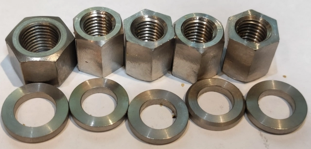 (image for) Nut, barrel base to crankcase nuts, Norton 850