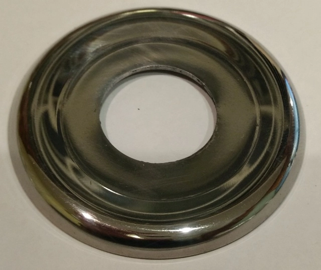 (image for) Bearing cover, steering head, plated, Norton SRH