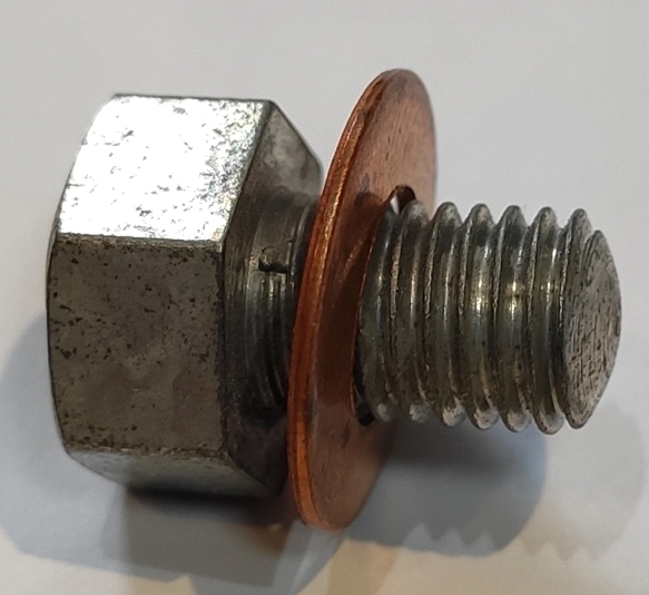 (image for) Bolt, oil gauge hole plug, Norton twins