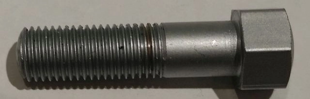 (image for) Steering damper bottom locking brace bolt, Norton featherbed