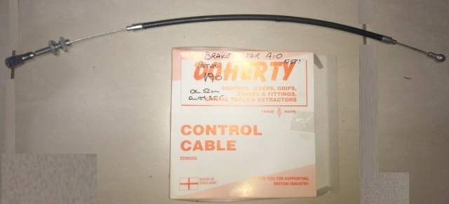 (image for) Cable, brake, BSA A10 pattern, rear, Doherty
