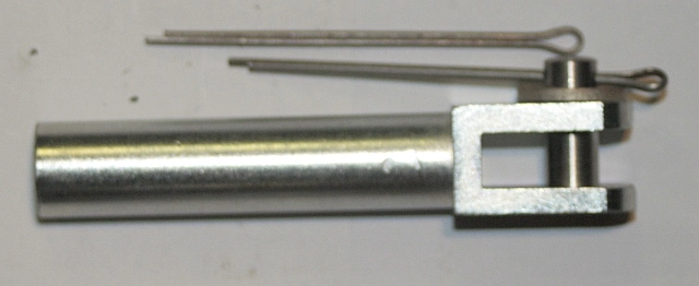 Modal Additional Images for Brake pedal, rear jaw joint with pin and cotter, Norton, 5/16 in