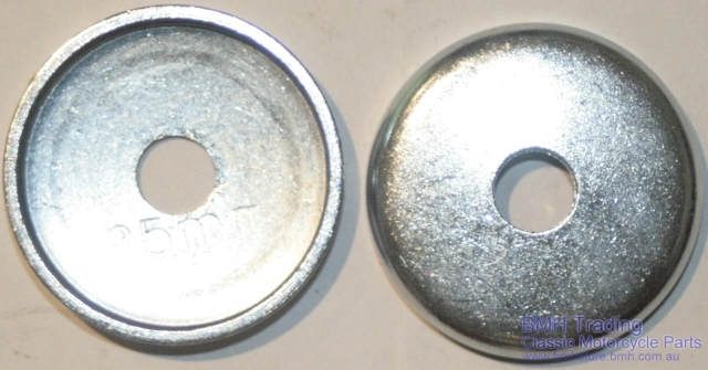 (image for) Rear chain/wheel adjuster cup, Norton plunger frame (ea)