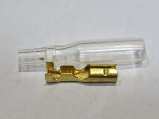 (image for) Wiring, connector set, F socket + F sleeve, crimp type set 5