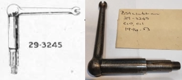 (image for) Clutch, actuating arm, BSA, C10/11 (U)