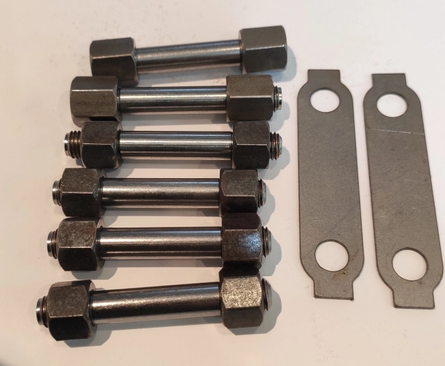 (image for) Bearing, bottom end fixing kit, bolts, Norton twins pre 1975 UNF