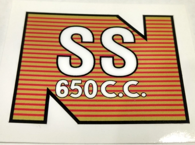 (image for) Decal, Norton, SS 650cc