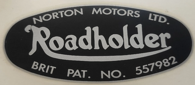 (image for) Decal, Roadholder front forks, Norton LRH (ea)