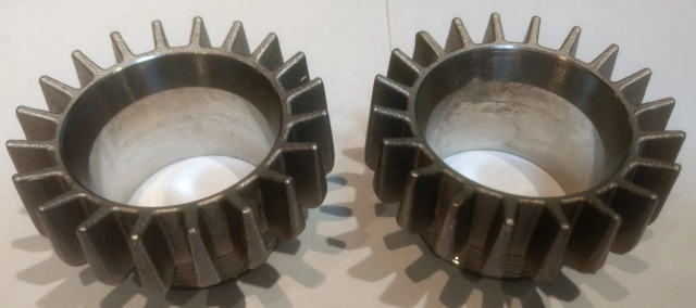 (image for) Exhaust nut, Norton Commando 850 with 750 pipes ss, pair