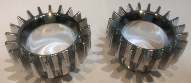(image for) Exhaust nut, Norton Commando 850 with 750 pipes pair