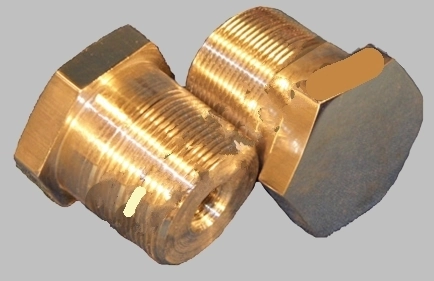 (image for) Top stanchion plugs, Norton Commando,alloy, UNF UK (pr)