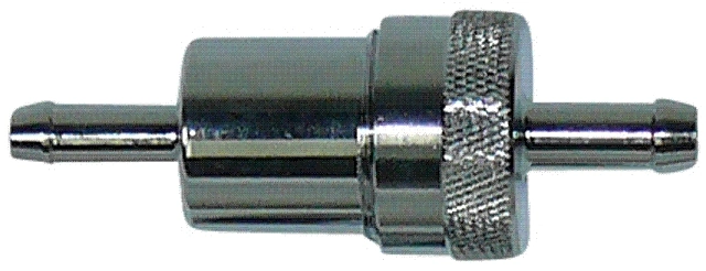 (image for) Fuel filter, in line, alloy tall,1/4