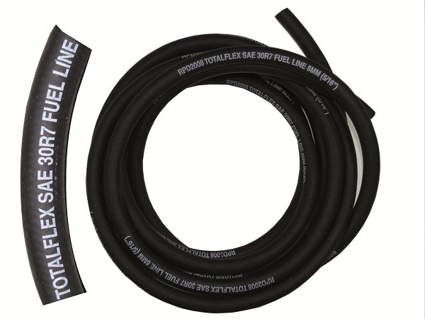 (image for) Fuel hose, 5/16in, 8mm, black, sold by 0.5m
