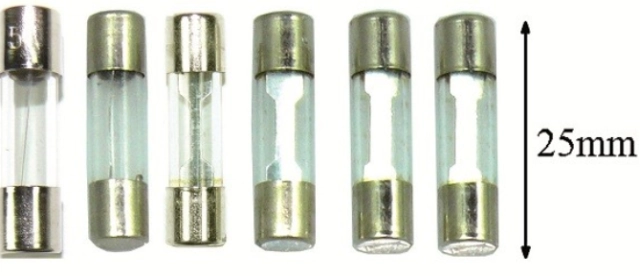 (image for) Fuse, glass MF 10A, 25mm