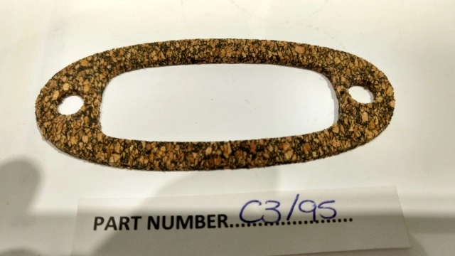 (image for) Gasket, rocker box inspection, modified, Norton OHV 1949 to 1956