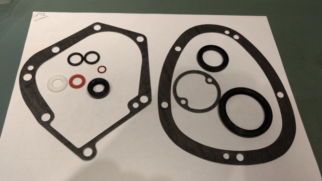 Gasket and oil seal kit, gearbox, Norton Commando 850 Mk3,