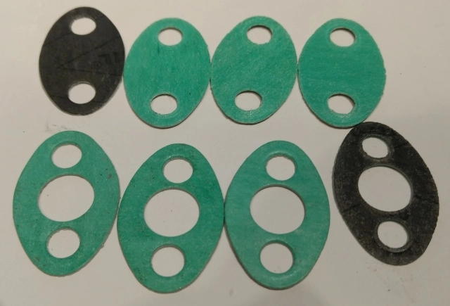 (image for) Gasket, rocker spindle, full set, Norton twins