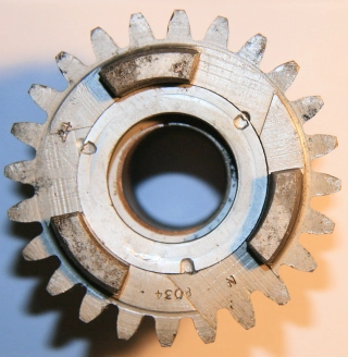Modal Additional Images for Gear, 4th, 25T, mainshaft, Norton DH UR LD wide ratio (U)