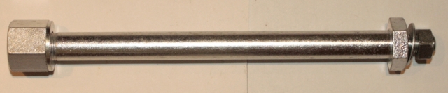 Gearbox bottom mounting bolt set, Norton 1934-57+(plain)