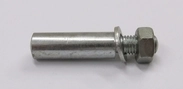 (image for) Kickstart lever cotter pin and nut, BSA deep milled, UK