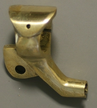 Modal Additional Images for Levers, C only, mounting brackets, BSA M20, brass, 7/8 bar, (ea)