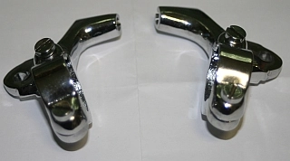 (image for) Levers, brake & clutch, mounting bracket only 7/8 bar, (pr)