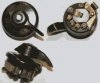Headlight lighting switch, short arm Lucas pattern, inc wire