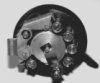 Headlight lighting switch, short arm Lucas pattern, inc wire